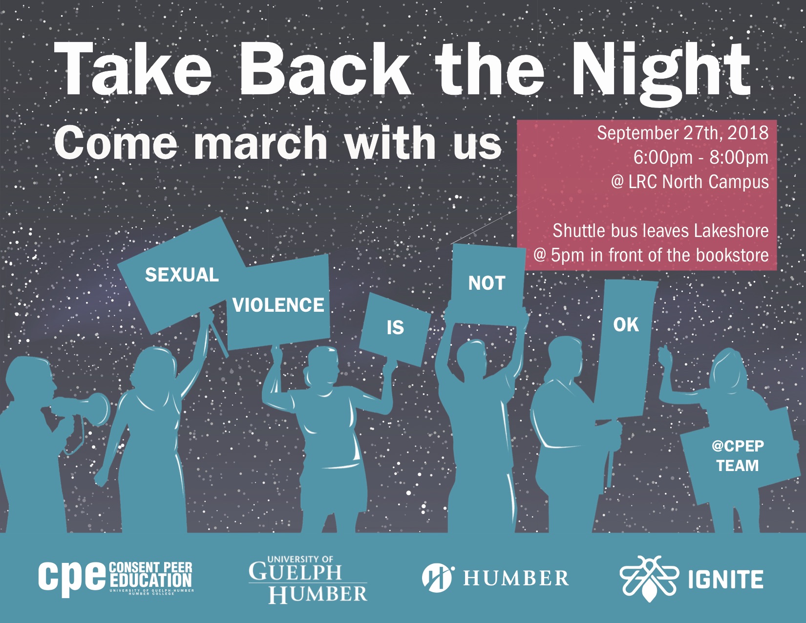 Take Back the Night guelphhumber.ca